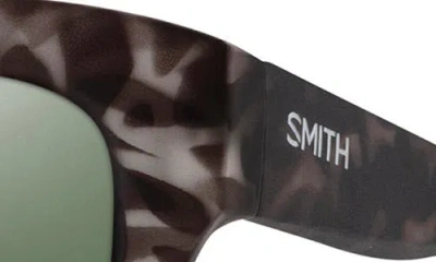 Smith Sway 52mm Chromapop™ Polarized Square Sunglasses In Gray