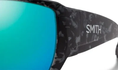 Smith Guide's Choice 62mm Polarized Oversize Wraparound Sunglasses In Multi