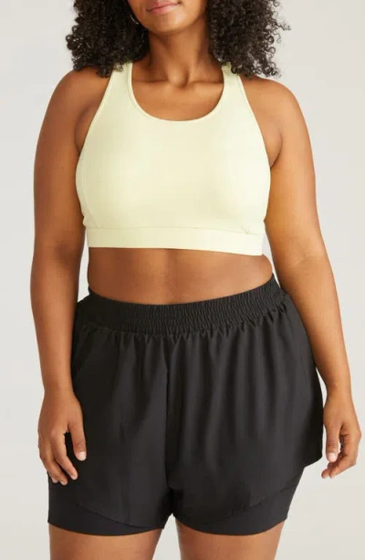 Universal Standard Active Shorts In Black