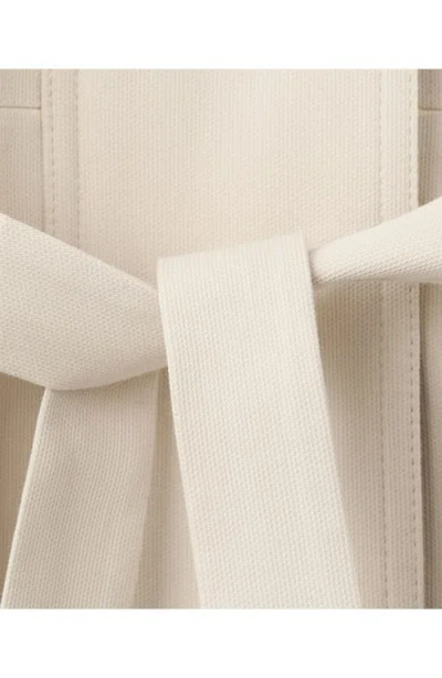 Mango Belted Jacket In Neutral