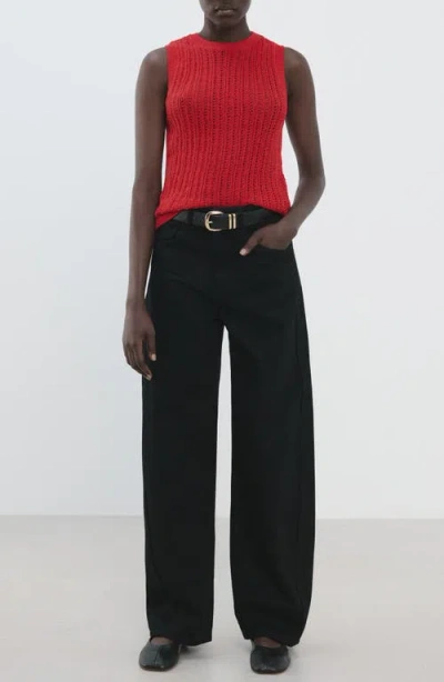 Mango Sito Top In Red