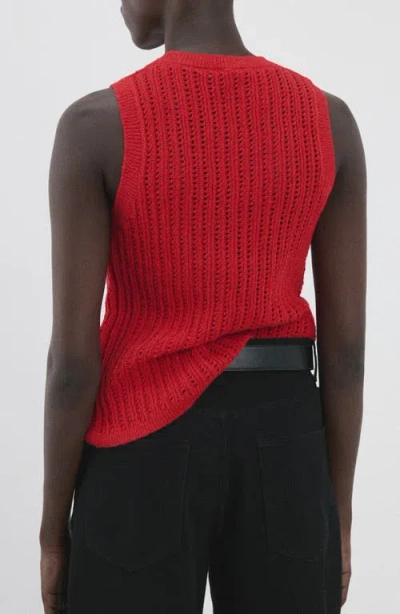 Mango Sito Top In Red