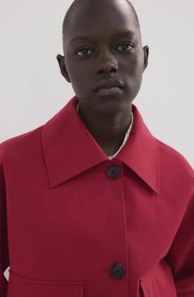 Mango Brava Jacket In Red