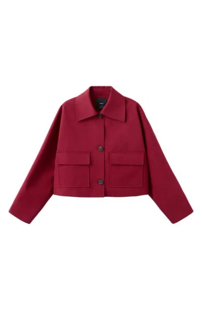 Mango Brava Jacket In Red