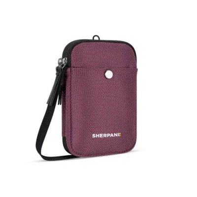 Sherpani Simplicity Anti-theft Crossbody Wallet In Brown