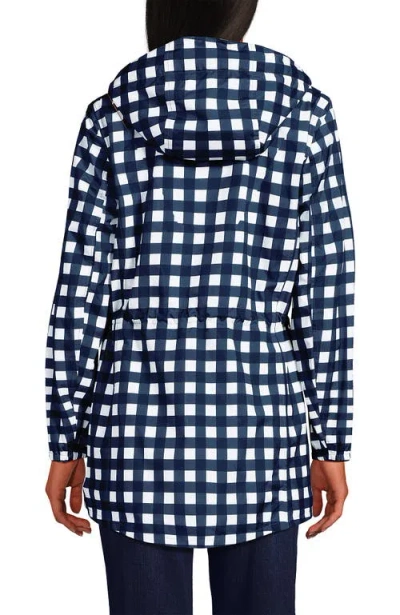 Lands' End Squall Packable Waterproof Raincoat In Multi