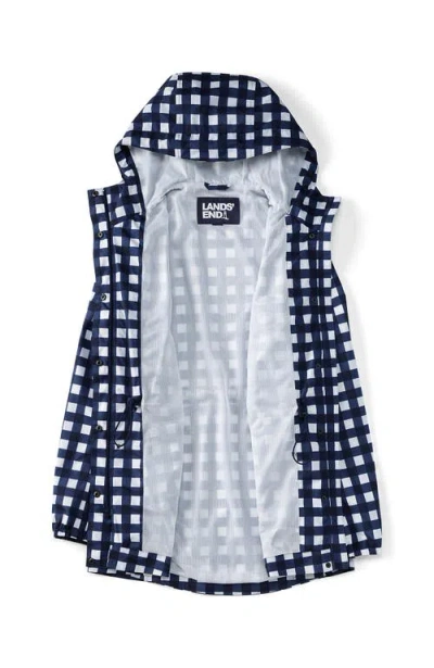 Lands' End Squall Packable Waterproof Raincoat In Multi