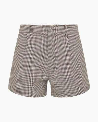 Onia Linen Stretch Short In Multi