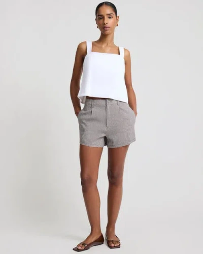 Onia Linen Stretch Short In Multi