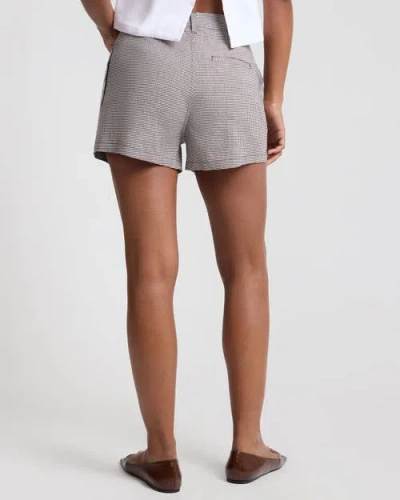 Onia Linen Stretch Short In Multi