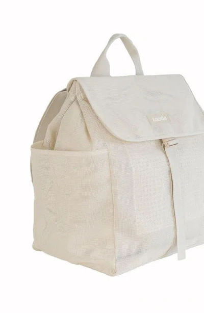 Sande Beach Hauler Mesh Backpack In Neutral