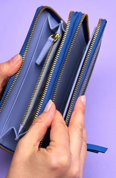 Tusk Joy Double Zip Wallet In Pattern