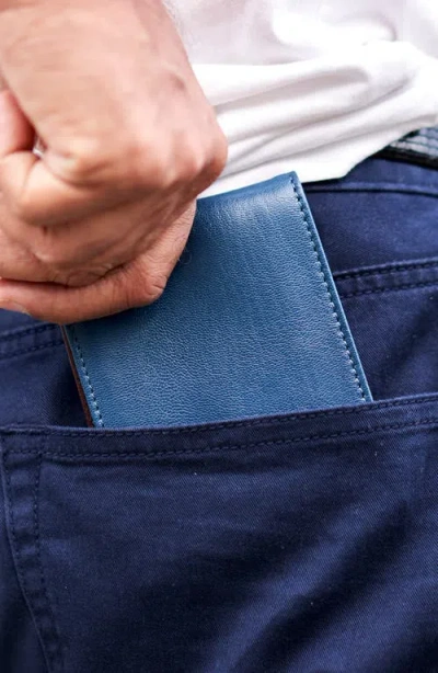 Tusk Leonardo Billfold In Blue