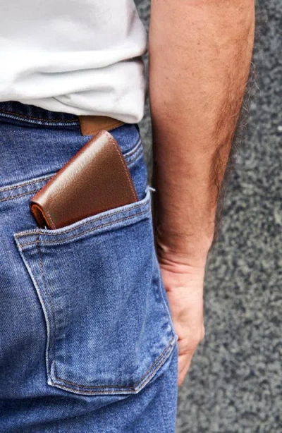 Tusk Leonardo Compact Billfold In Brown