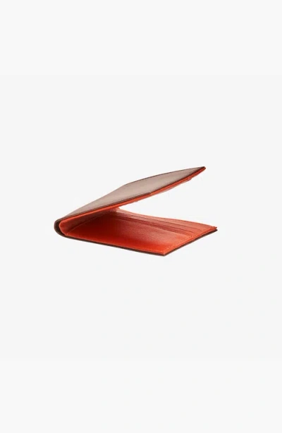 Tusk Leonardo Compact Billfold In Brown