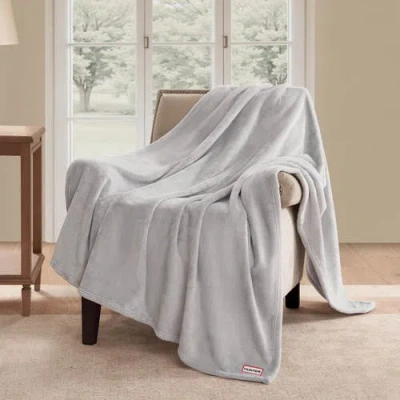 Hunter Coco Flannel Throw Blanket In Gray