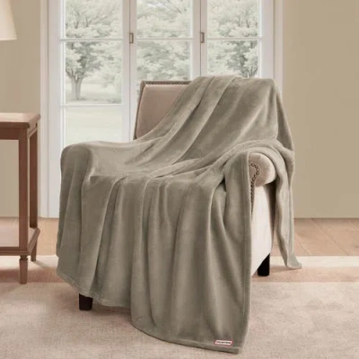 Hunter Coco Flannel Throw Blanket In Brown