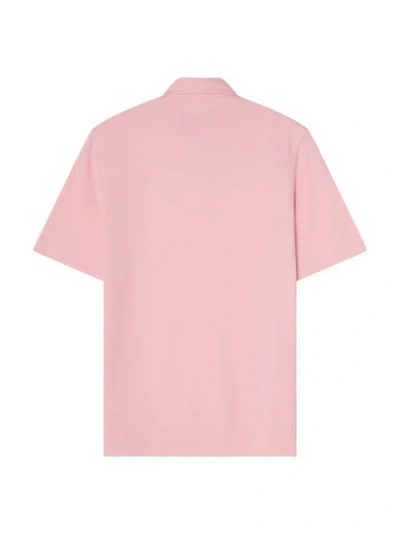 Robert Talbott Walker Short Sleeve Polo In Pink