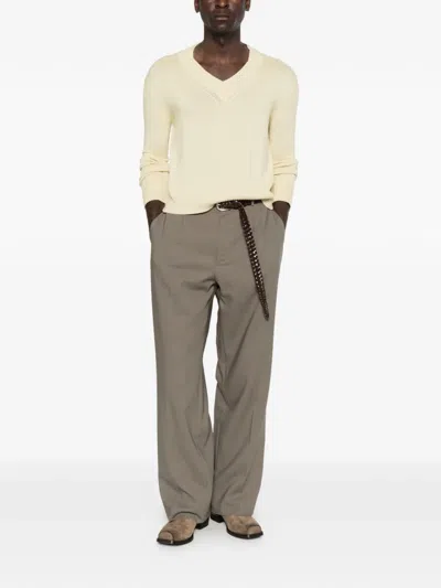 Second / Layer Vexed Sweater In Neutral