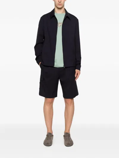 Manuel Ritz Zip-up Jacket In Black