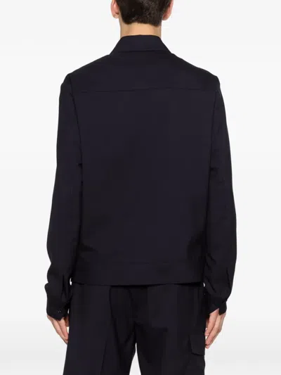 Manuel Ritz Zip-up Jacket In Black