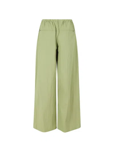 Isabelle Blanche Drawstring Pants In Green