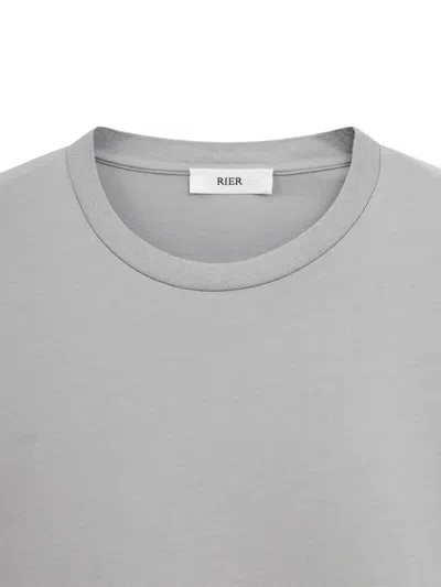 Rier Long-sleeved T-shirt In Gray