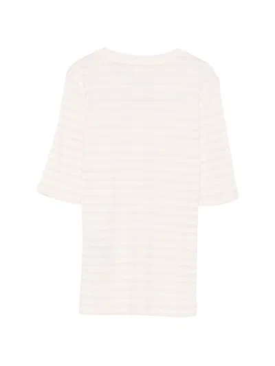 Closed Striped T-shirt In White
