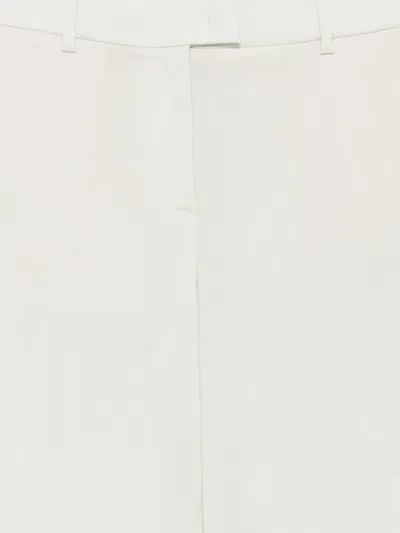 Manuel Ritz Belt-loop Trousers In Neutral