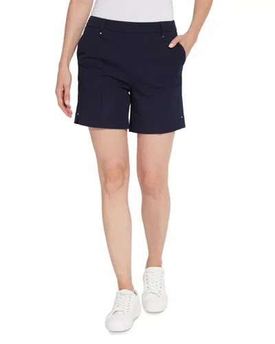 Lyssé Amanda Stretch Twill Short In True Navy In Blue