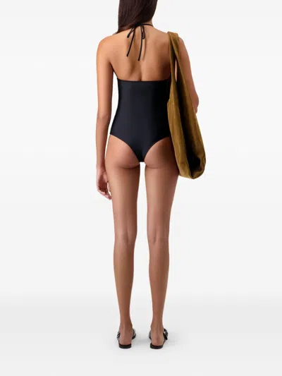 Coperni Window Swimsuit Woman Black In Black