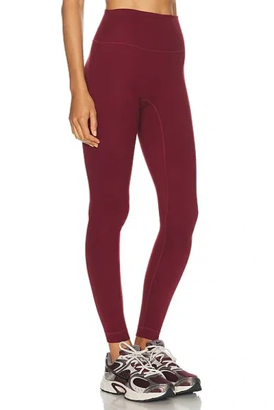Set Active Formcloud Cloud Legging In Burgundy