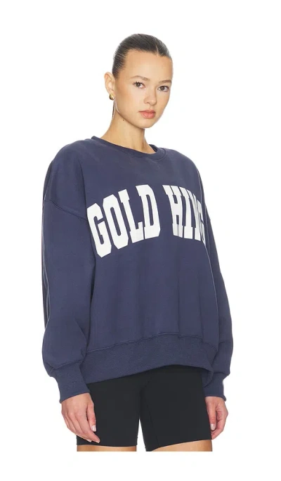 Gold Hinge Sweatshirt In Blue