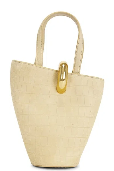 Jacquemus Womens Light Ivory Le Petit Bambola Small Leather Top-handle Bag In Neutral