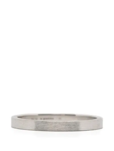 Le Gramme Flat-band Ring In Metallic