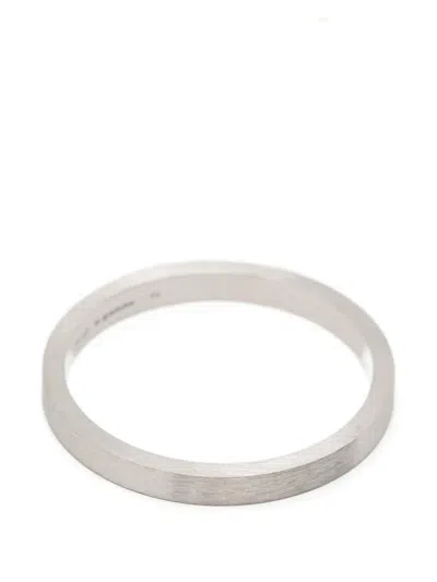 Le Gramme Flat-band Ring In Metallic
