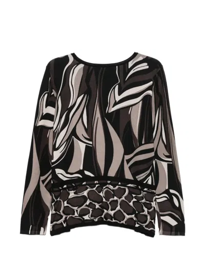 Betty Barclay Crystal-embellished Sweater In Black