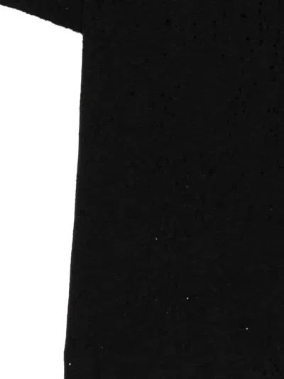 Thom Krom Distressed-effect T-shirt In Black