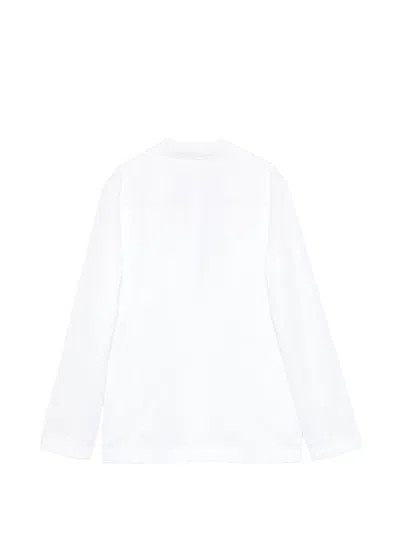 Aspesi Single-breasted Blazer In White