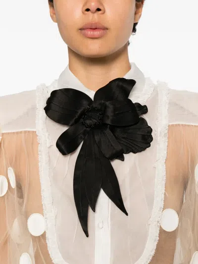 Valentino Polka Dot Pattern Shirt In Neutral
