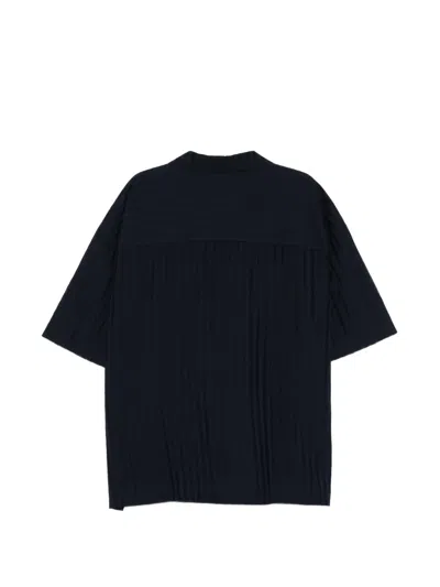 Forme D'expression Striped Shirt In Blue