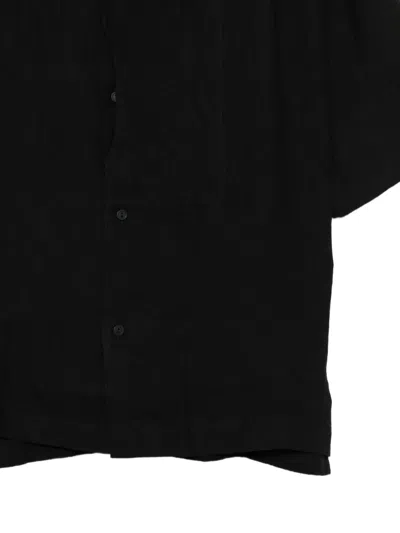 Forme D'expression Linen Shirt In Black