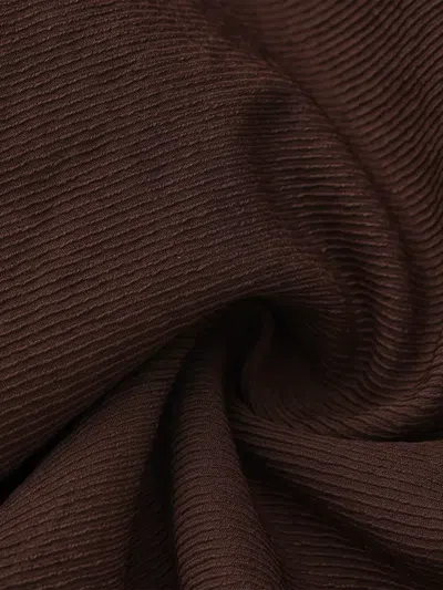 Ili Node Cassius Layered-collar Jacket In Brown