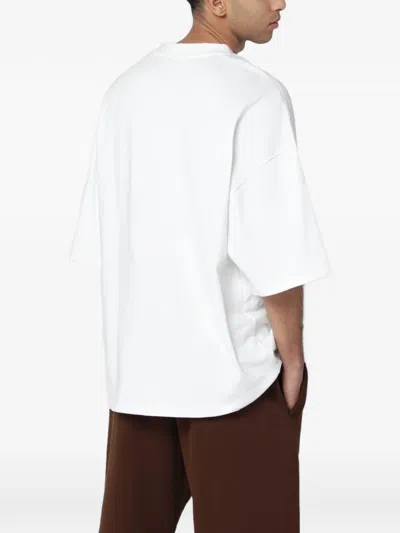 Entire Studios Drop-shoulder T-shirt In White