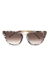 THIERRY LASRY Hinky cat-eye acetate and gold-tone sunglasses