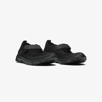 Salomon Rx Marie-jeanne Rubber-trimmed Mesh Sandals In Black