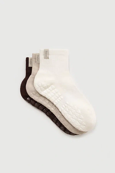 Fraise The Sable Set Grip Socks In Multi