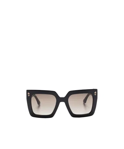 Etro Square-frame Sunglasses In Black