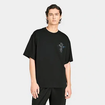 Adidas Originals Adidas Los Angeles Cotton Graphic T-shirt In Black