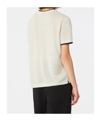 Max Mara Logo-print T-shirt In White